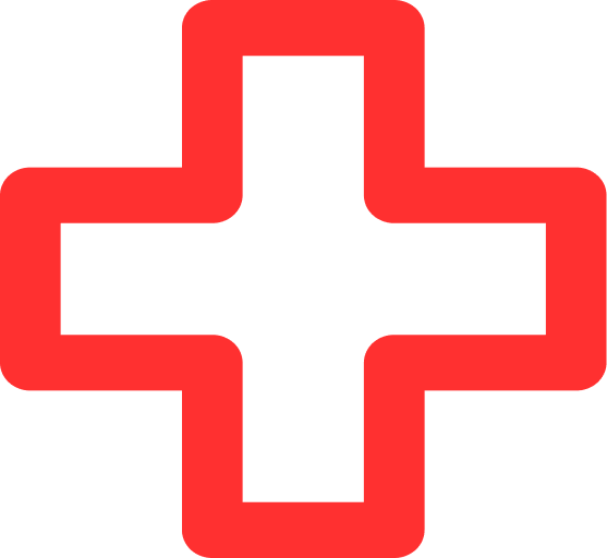 Medical cross icon